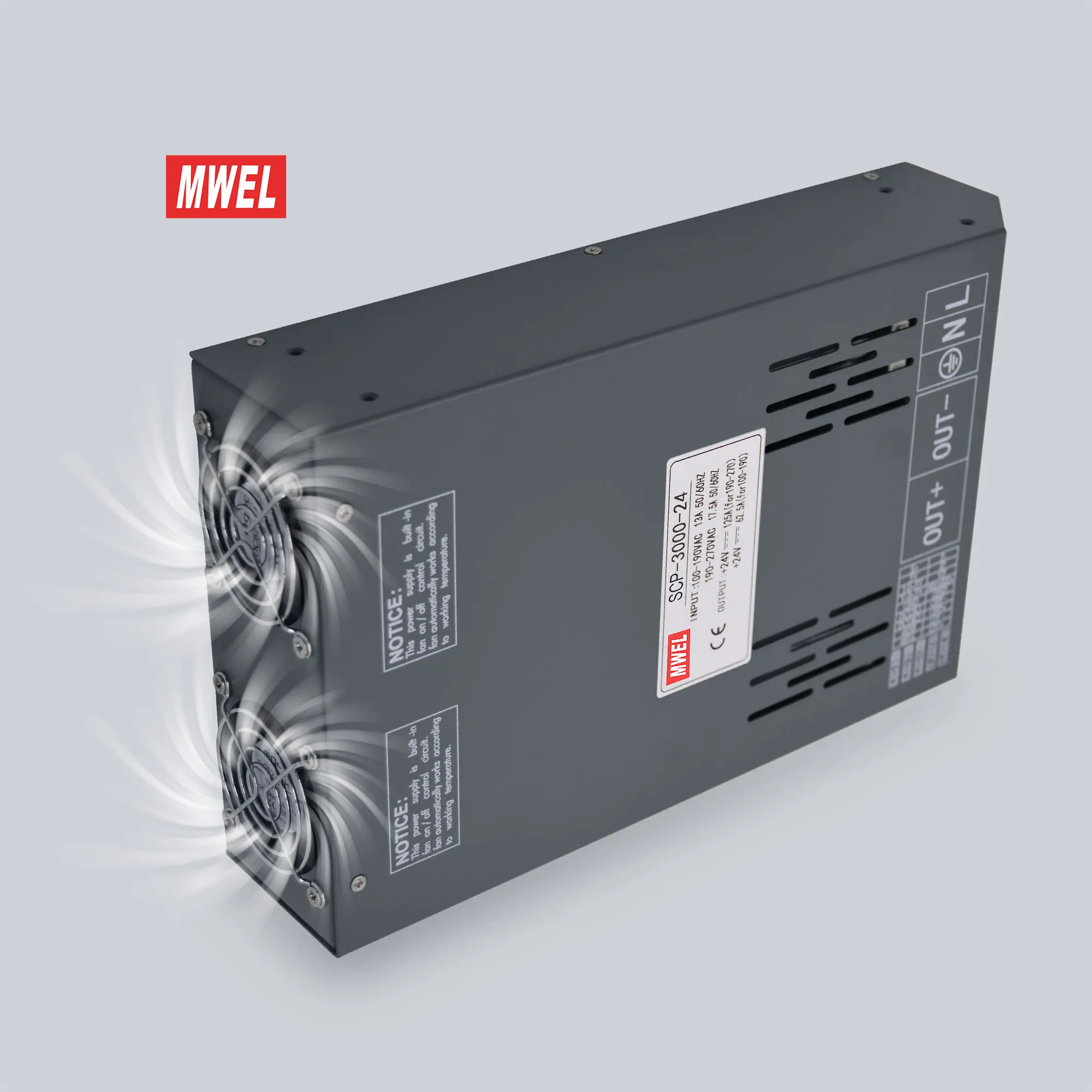 التوصيل والتشغيل MWEL SCP-5000-12 5000 واط 12 فولت 300A المركبات الكهربائية تحويل التيار الكهربائي 12 فولت