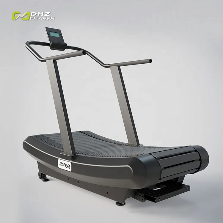Cinta de correr de curva autogenerador de equipo de gimnasio de fábrica de fitness Dhz