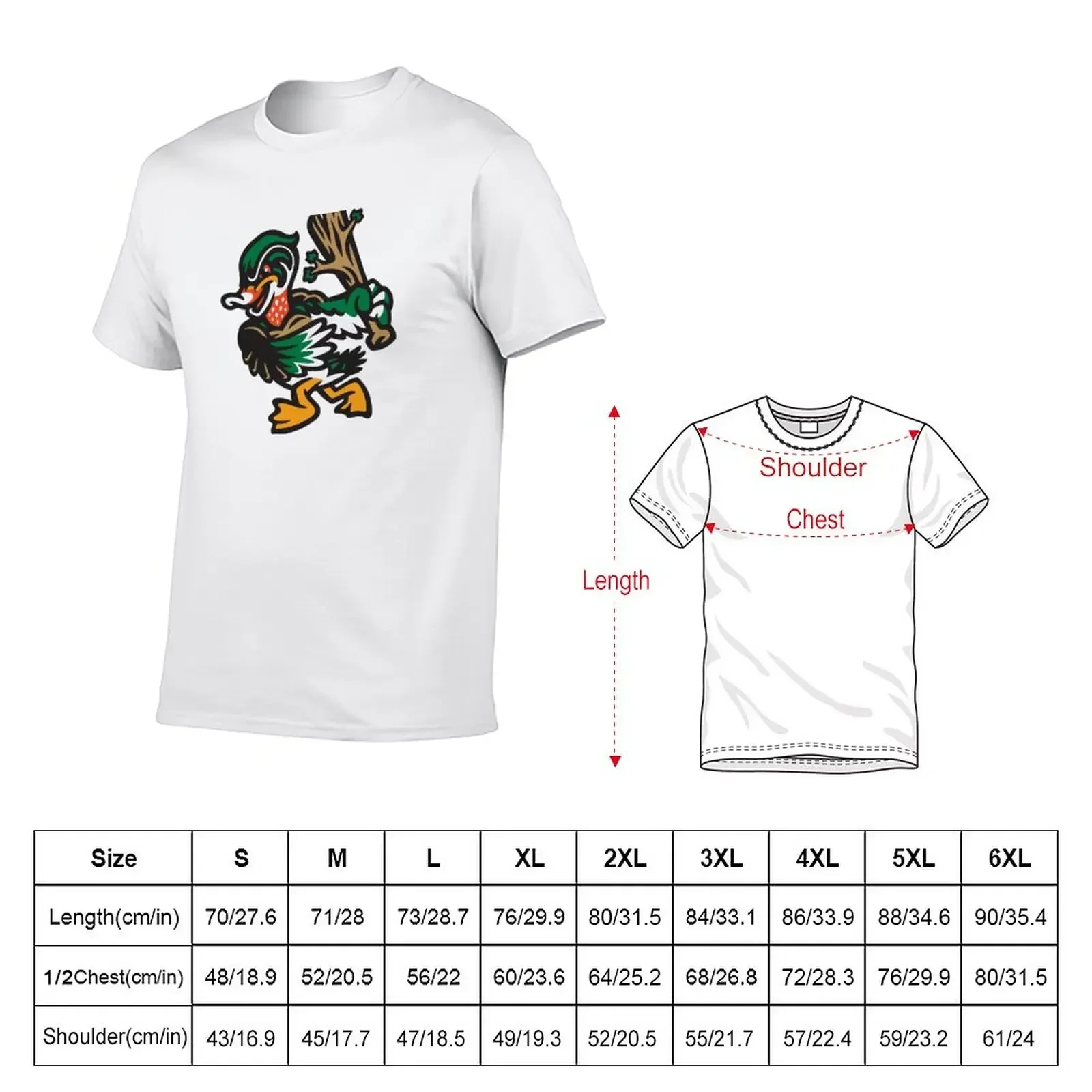 The Down East Wood Ducks 2 T-Shirt man t shirt plus sizes shirts graphic tee plain mens graphic t-shirts big and tall