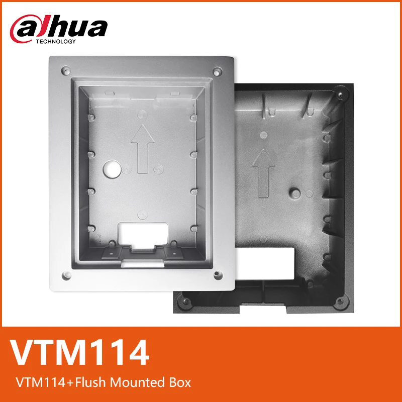 Dahua VTM114 Flush Mounted Box VTM115 Surface Mounted Box Doorbell Stand Security for VTO2201F-P-S2 VTO2202F-P-S2 KTD02 Intercom