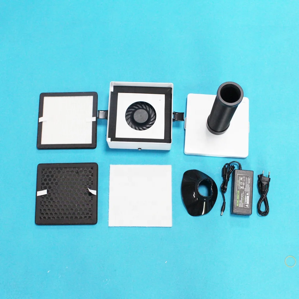 DTF Oven Smoke Fume Extractor Smell Filter for Direct to Film Printer DTF Powder Heating Filter Extract