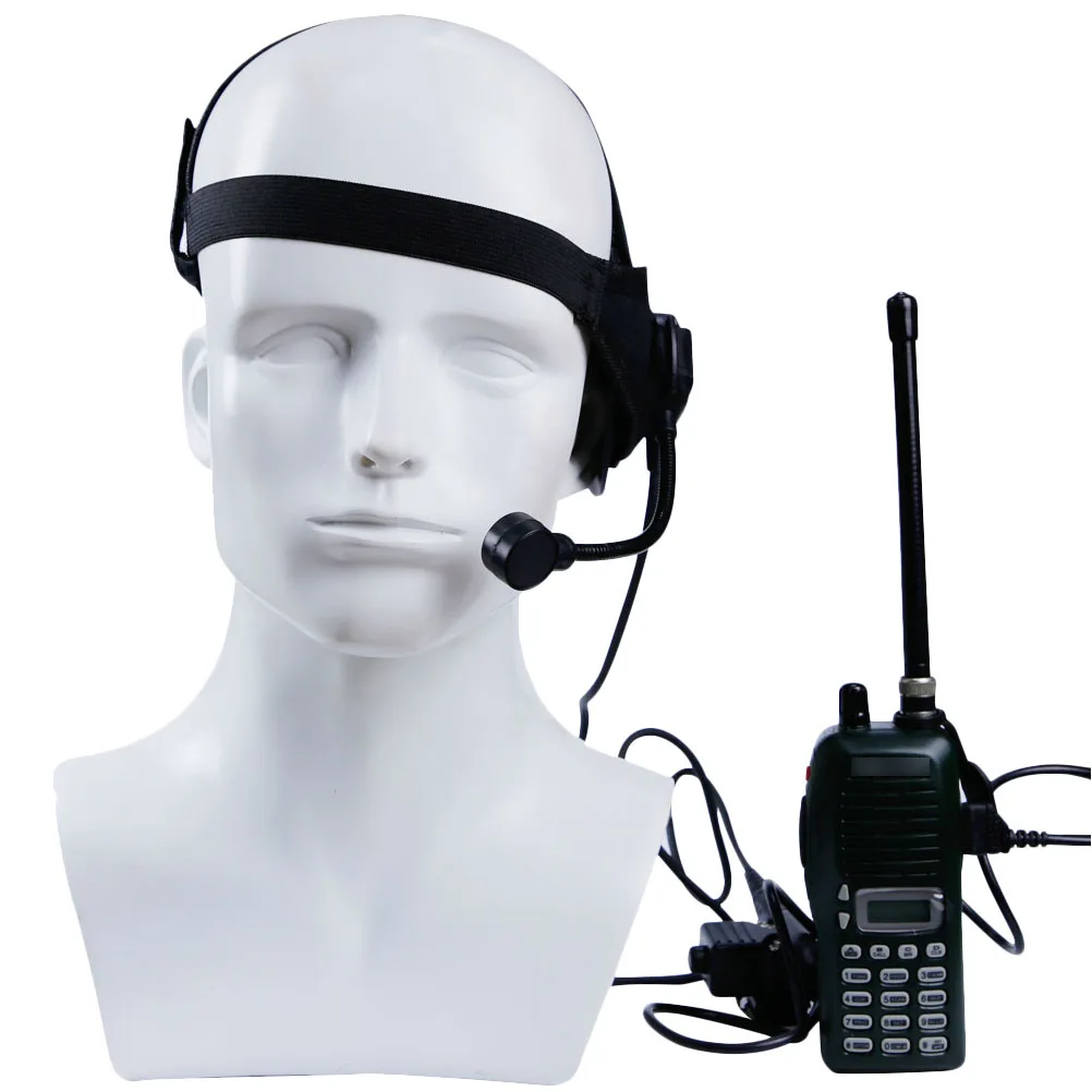 Tactical Round Headset Adjustable Size Black Noise Cancelling Ear Muff Protective Headphone for Shooting Hunting Construction