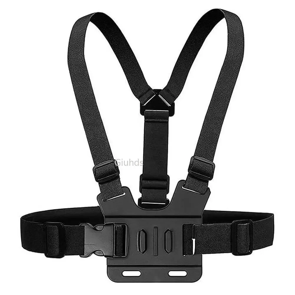 Chest Mount Belt Head Strap for GoPro Hero 12 11 10 9 8 7 6 5 Insta360 SJCAM EKEN DJI Action Camera Accessories