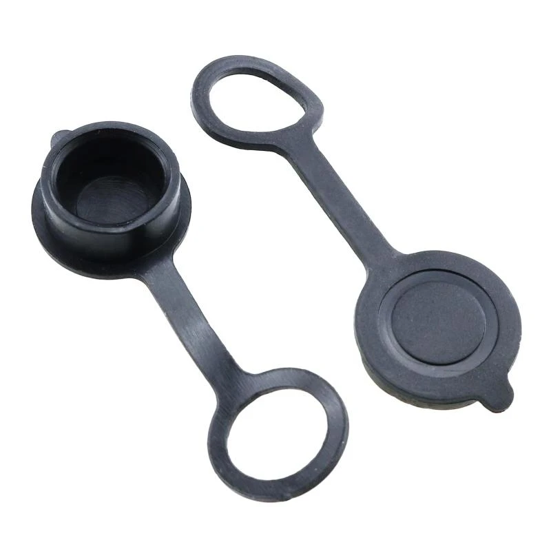 090F GX12 GX16 20 Plug Soket Lingkaran Lingkaran Waterproof Debu Tutup Debu Konektor Kabel Penutup Pelindung Karet