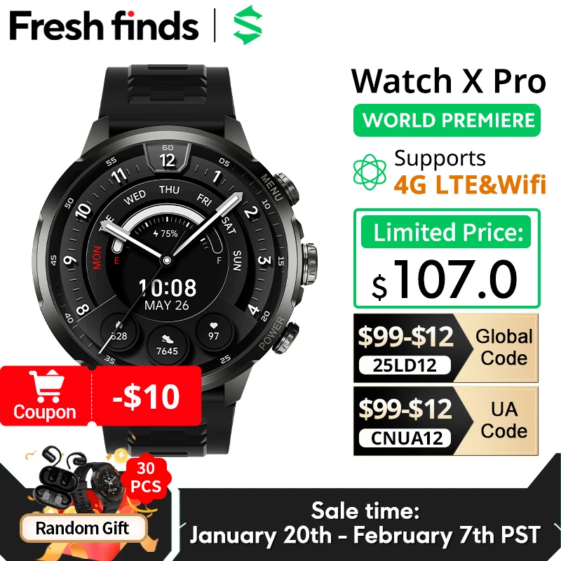 [World Premiere] Global Version Black Shark Smart Watch X Pro 1.75