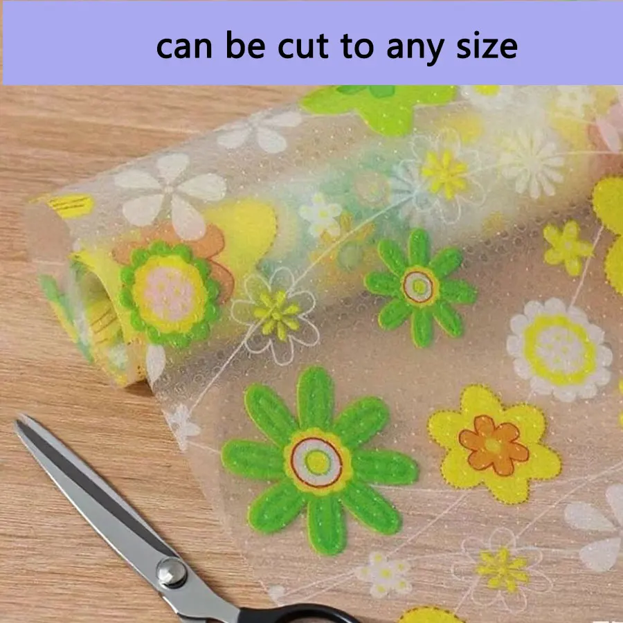  Easy Clean Non‑adhesive Cabinet Liner Dustproof Anti‑slip Fridge Drawer Mat Oil Moisture Resistant Cuttable Kitchen Home Access