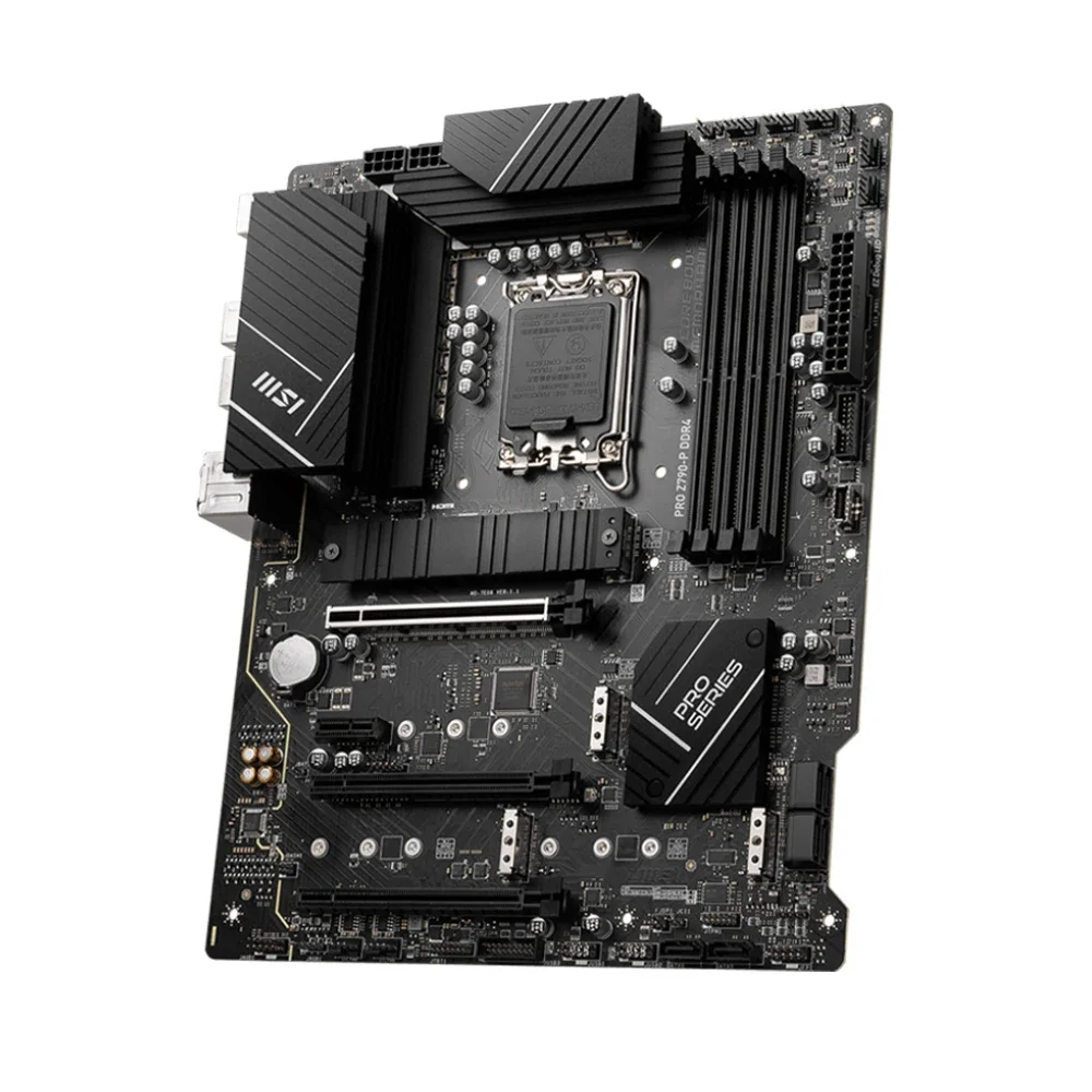 Z790 Motherboard MSI PRO Z790-P DDR4 for Core i7 14700K 13700K 12700KF LGA 1700 Motherboard for Core i5 12400F CPU 4xDDR4, ATX.