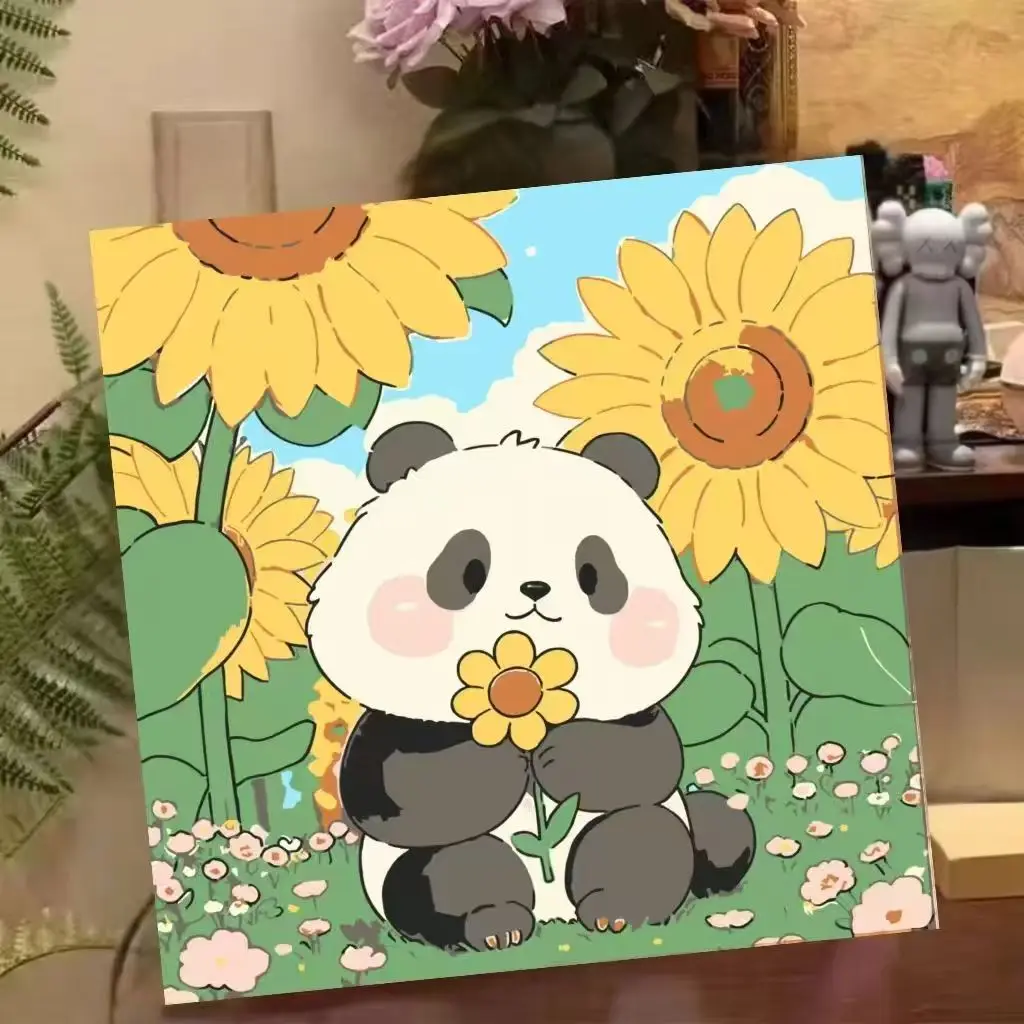 Painting By Numbers Pictures For Child Adults On Canvas Flower Landscpae Coloring Drawing Oil Paintings By Number Home Decor