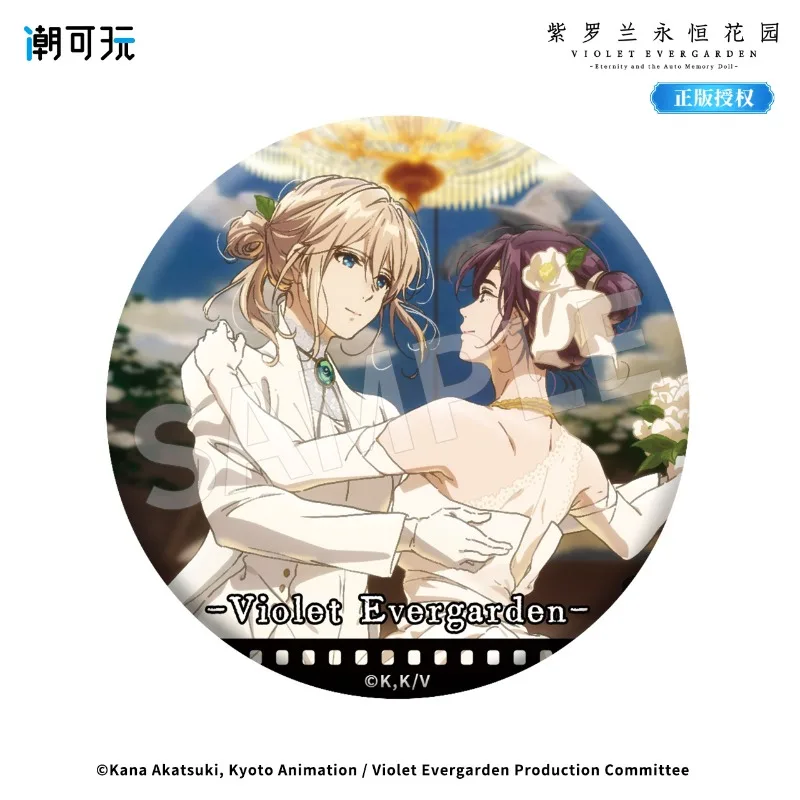 Violet Evergarden: Der Film ‌   Kühlschrankmagnet Violet Evergarden Violet Evergarden Anime Charakter Niedlicher Cartoon 75mm Ornament