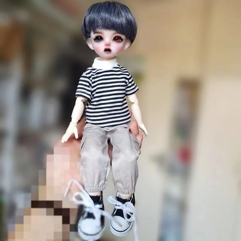 1/6 Bjd Doll with Clothes Suit and Wig New Type Boy Doll Full Set with Makeup Girls Play House Dress Up Toys