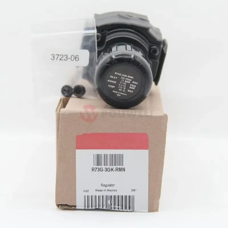 OEM R73G-3GK-RMN Pressure Regulator with Gauge Industrial Air Compressor Control Valve 1/4 Inch NPT 1 Year Warranty