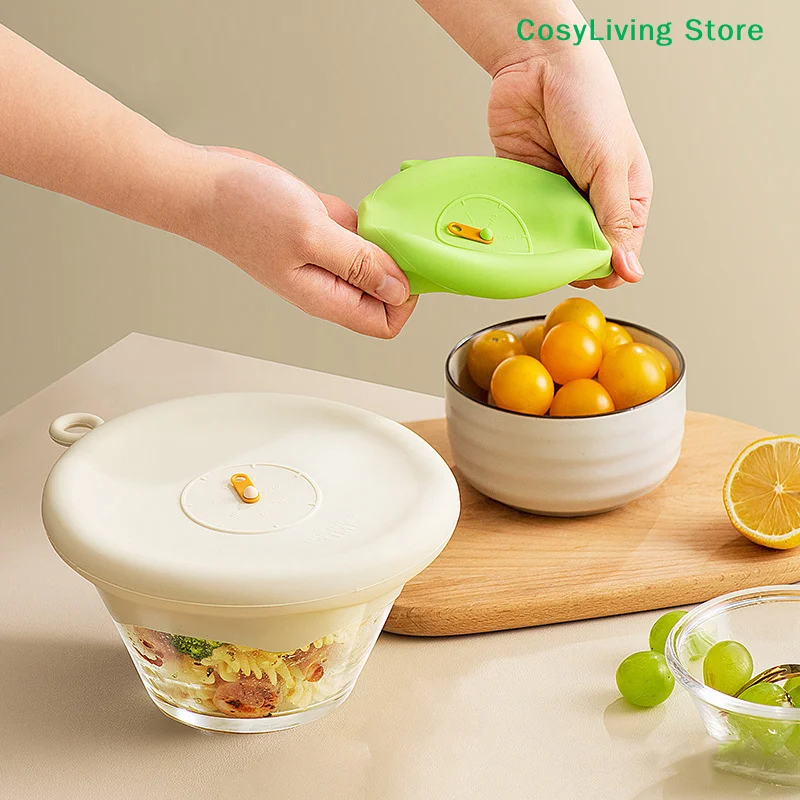 1/3Pcs Silicone Stretch Food - Silicone Stretch Lid 评论和价格