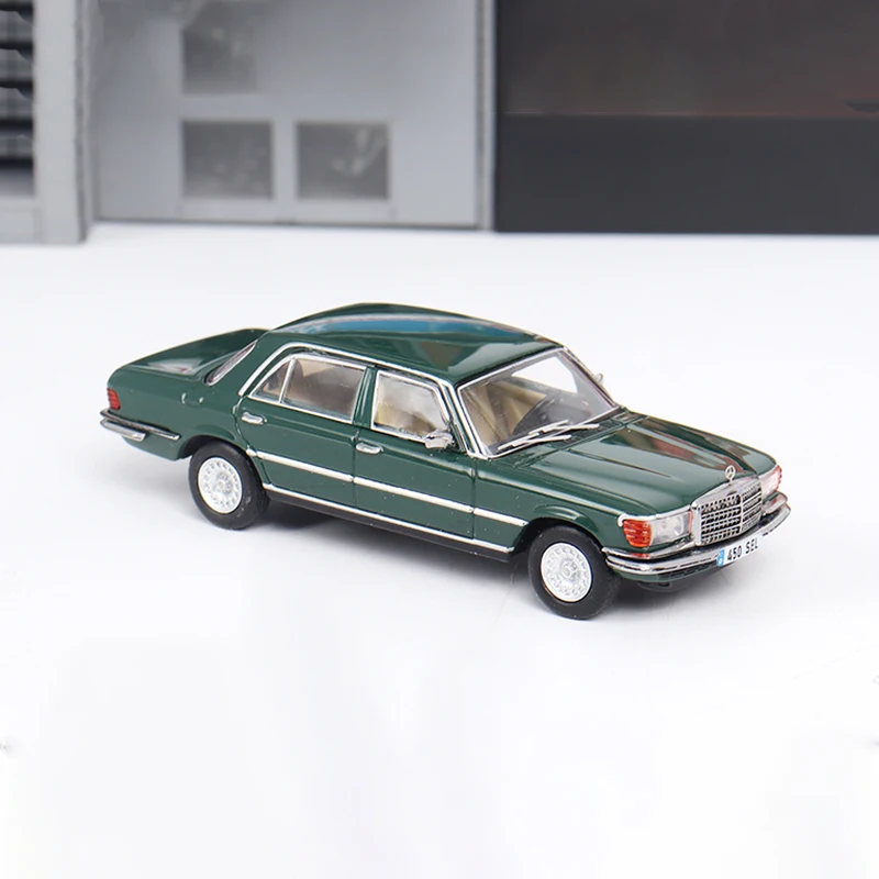 

Литой под давлением оригинальный масштаб 1:64, 450SEL W116, модель из сплава, имитация украшения, хобби, сувениры, коллекция подарков, статический дисплей