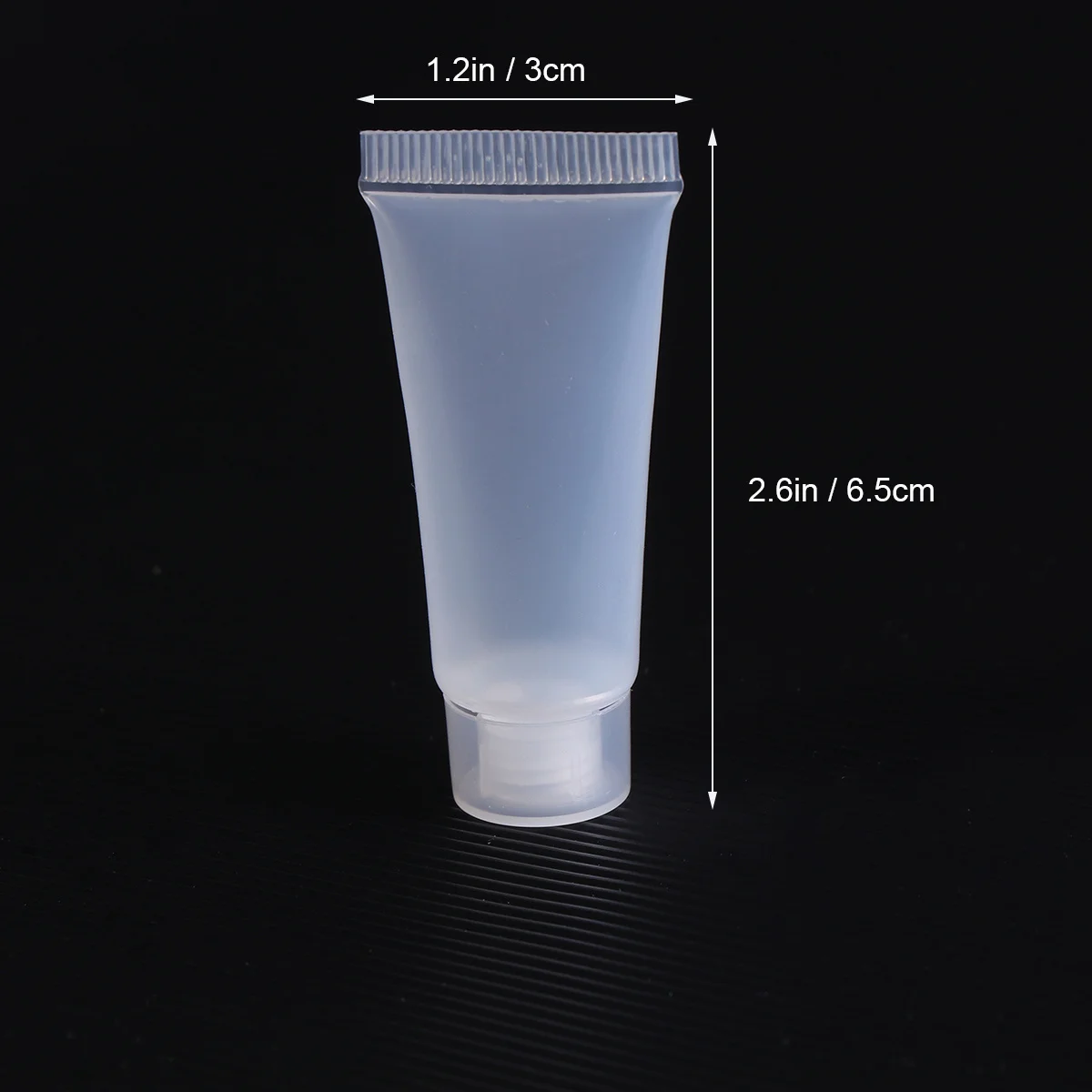 40 قطعة 10 مللي زجاجات السفر القابلة لإعادة الملء خفيفة الوزن قابلة للعصر مانعة للتسرب أنابيب بلاستيكية للشامبو هلام الاستحمام غسول المحمولة