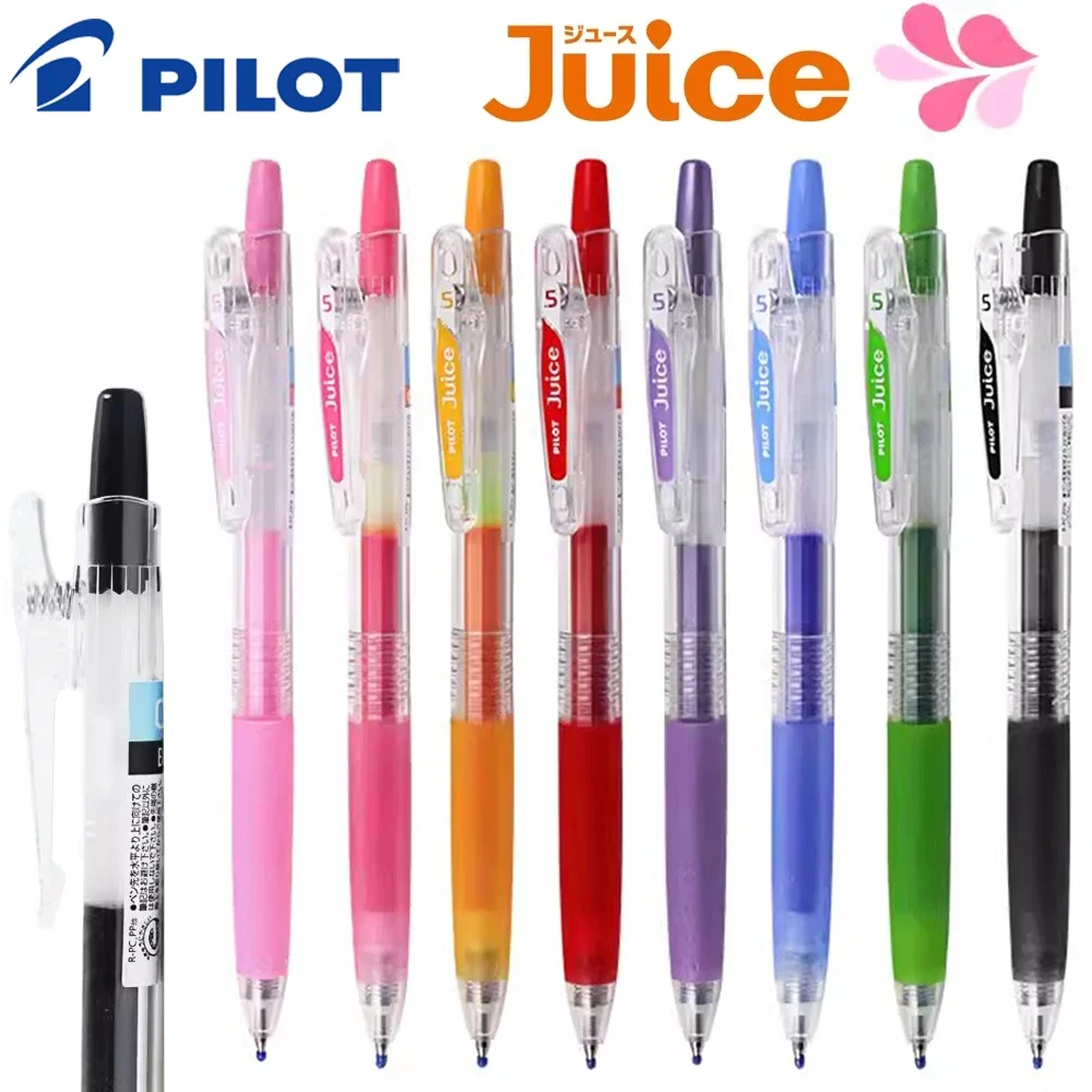 1pcs Japan PILOT Juice Gel Pen LJU-10EF Quick Dry Smooth Ballpoint Pen Color Ink Cheap Kawaii Stationery School Acsesories