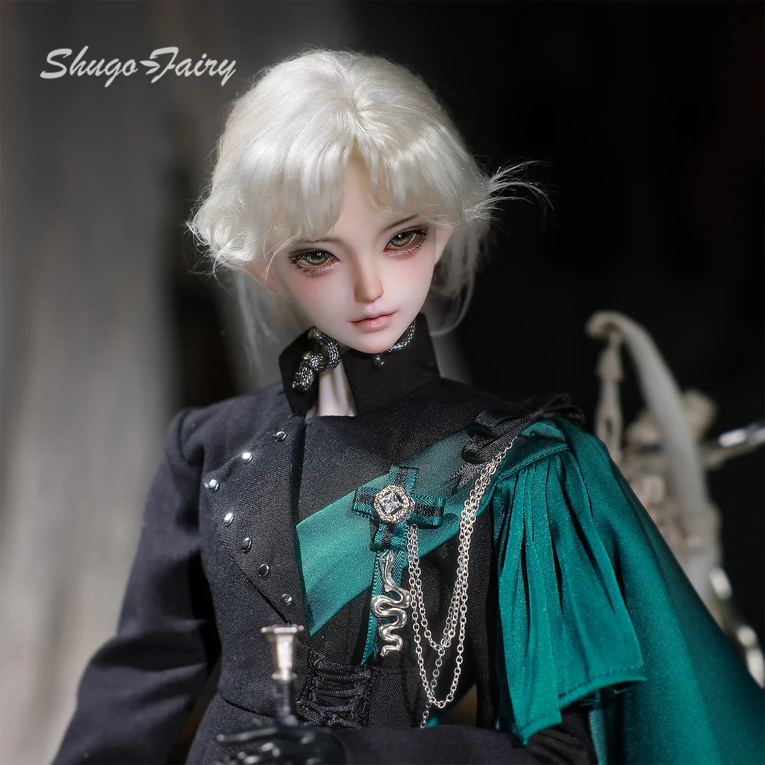 Shugafairy Julia C 1/4 BJD Gotycki Książę - Europejski Rycerz Cool Lolita Szlachetność Pełny Zestaw Kolekcjonerski Archiwum Lalek