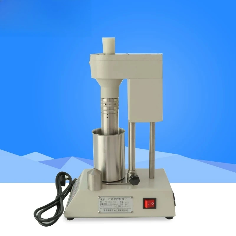 12-Speed Electric Rotational Viscometer Drilling Fluid Slurry Viscosity Shear Rate Tester Petroleum Instrument ZNN-D6B/12B