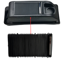 Car Centre Console Armrest box storage cover plate Cup Holder Pull Curtain For Citroen Berlingo Peugeot Partner 2008-2018 7591.7