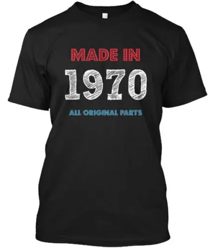 

Сделанная в 1970 футболка, Сделано в США, размер от S до 5XL