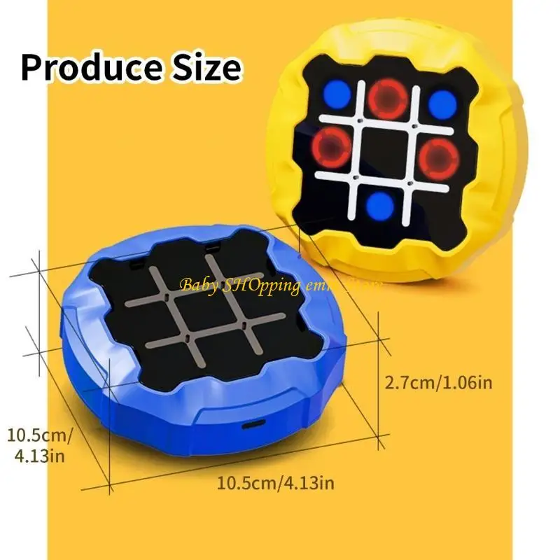 23GD Noughts and Crosses Game portatile perfetto per i miei e croci divertenti in famiglia