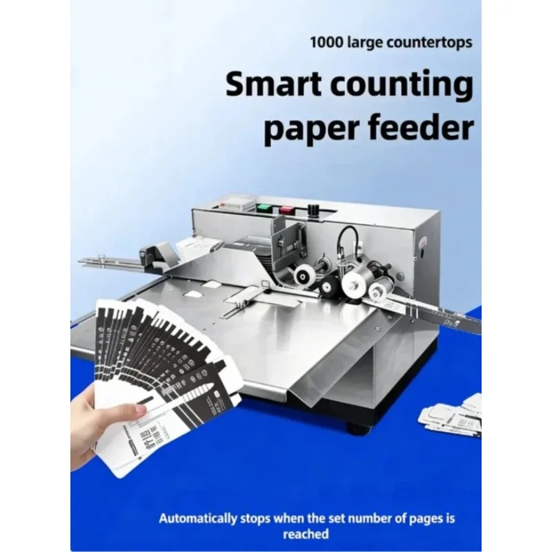 

Paper Counting Machine Automatic Sheet Counter Paginator Tallying Equipment Digital Counting System