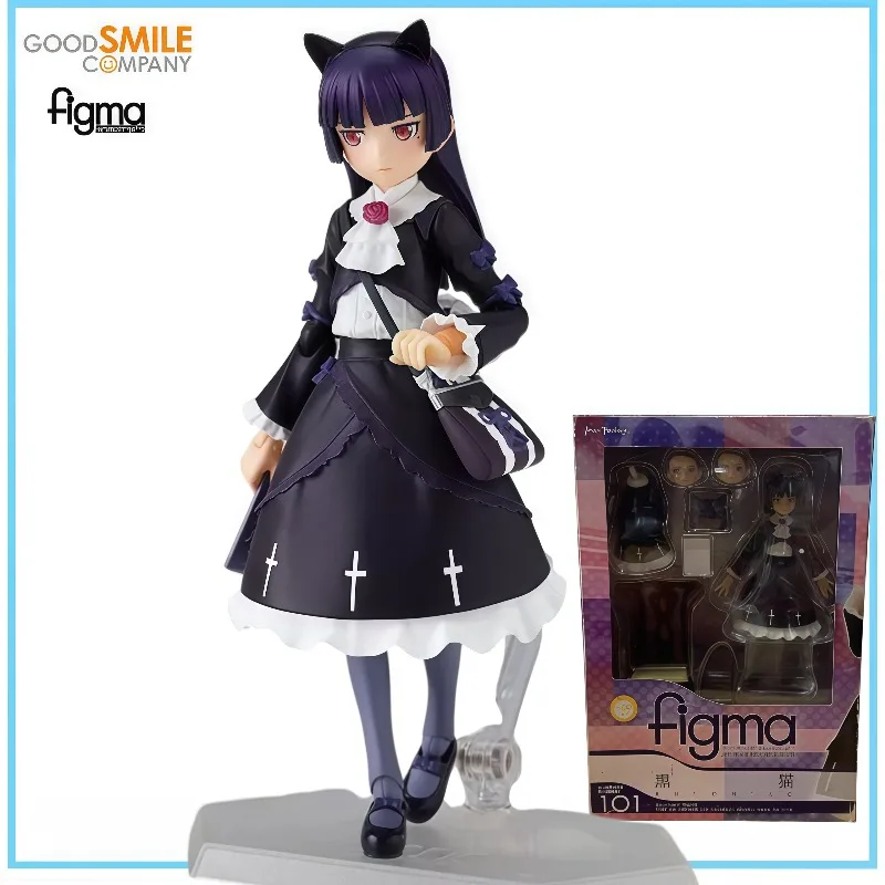 Original in Stock,Max Factory Figma 101 My Sister Can't Be So Cute. Gokou Ruri Black Cat Can Be A Cute Cartoon Model.