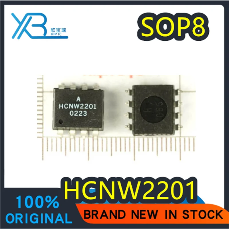 

(10/50 pieces) HCNW2201 SMD Optocoupler SOP8 Logic Output Optocoupler Optoisolator Brand new In stock Fast delivery