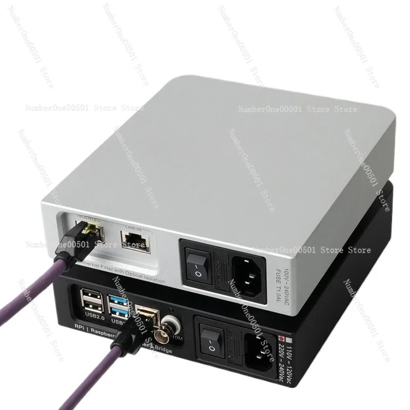 Audiophile Fiber Optic Isolator Network Noise Filter Linear Power Supply