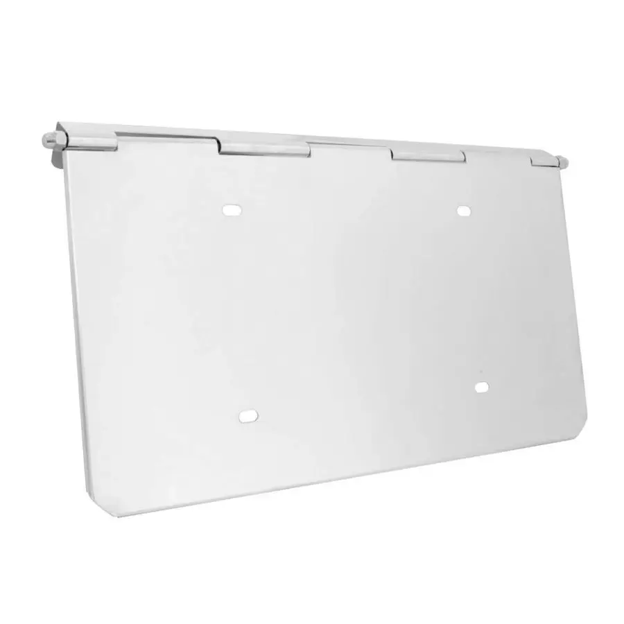 

60541 Stainless Steel 1 License Plate Holder for Peterbilt