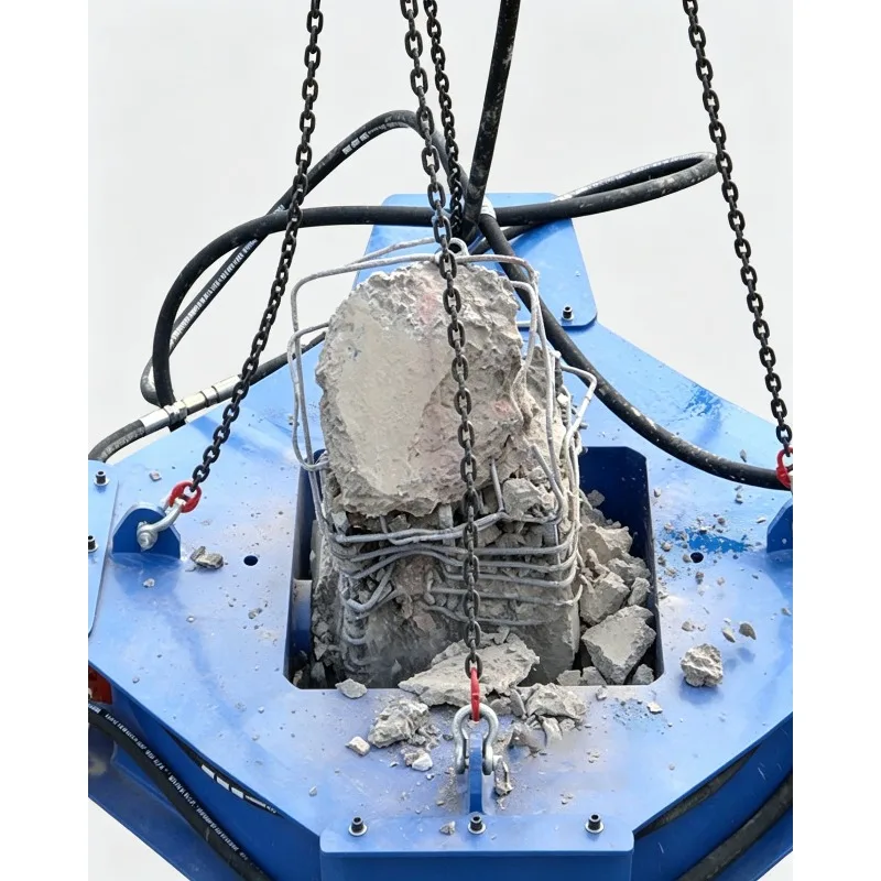 Hydraulic Round Square Type Pile Breaking Machine Concrete Foundation Pile Demolition Machine Durable Hydraulic Pile Breaker