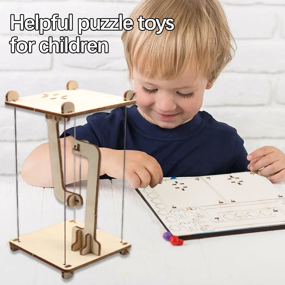 DIY Tension Integral Structure Toys Children's Scientific Experiments Hand-invented and Assembled Educational Toys