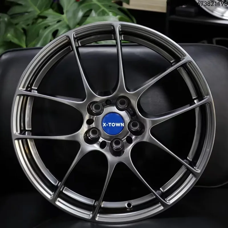 Personalized Forged Wheels Gloss Grey Concave 18 19 Inch 5x100 5x115 For Ford Raptor Shelby Mustang GT For BMW F10 F15 G05 F20