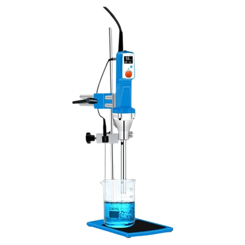 IKEME 10L High Shear Mixer High Speed Mixing Cosmetic Electric Laboratory Milk Cosmetic Homogenizer Emulsifier Mixer