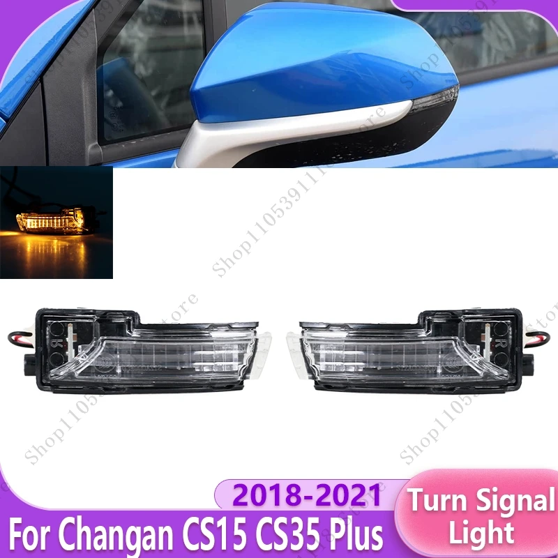 

Car LED Rearview Mirror Turn Signal Lamp Side Mirror Lamp Indicator Blinker Lamp For Changan CS15 2019-2021 CS35 Plus 2018-2020