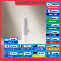 XIAOMI MIJIA Electric Oral Irrigator 2,IPX7 Waterproof Rating,200ML Water Tank,3 Frequency Conversion Modes,Water Flosser Dental