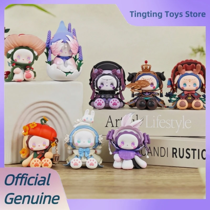 

Подлинная Emma Secret Forest Perfume Discovery Series слепая коробка милая фигурка куклы Эмма орнамент ПВХ модель игрушки Mystery Box подарок