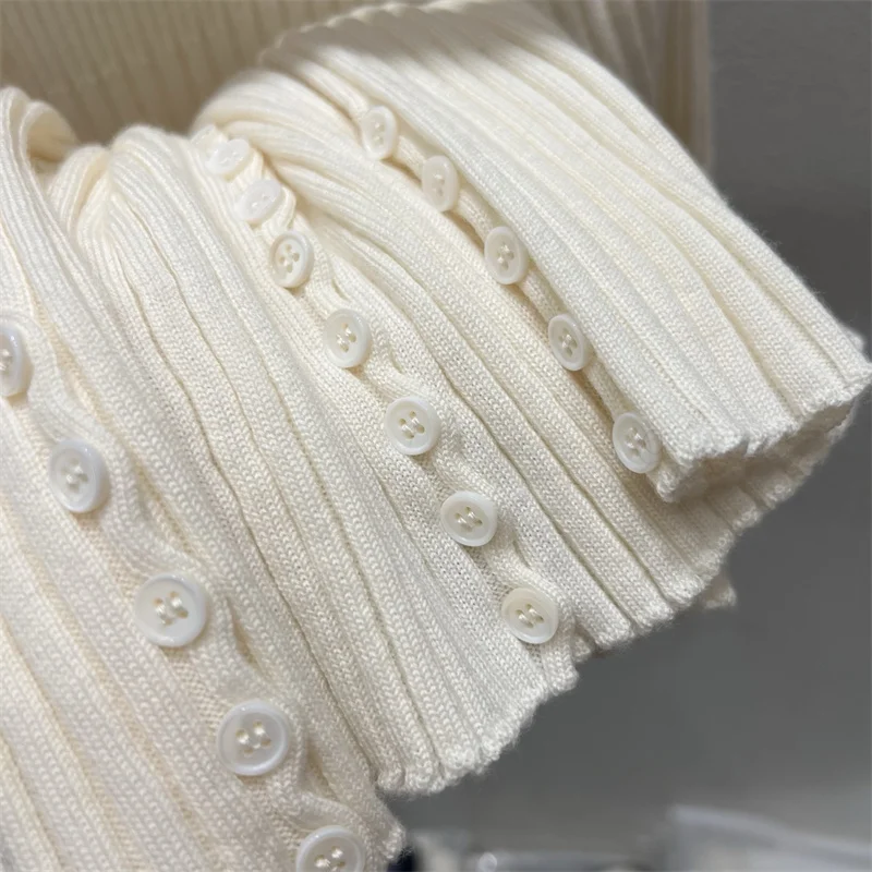 Picture 6: cardigan for women New elastic knitted lapel long sleeved top for autumn 2026 Single breasted slim fit women's sweater knitwear