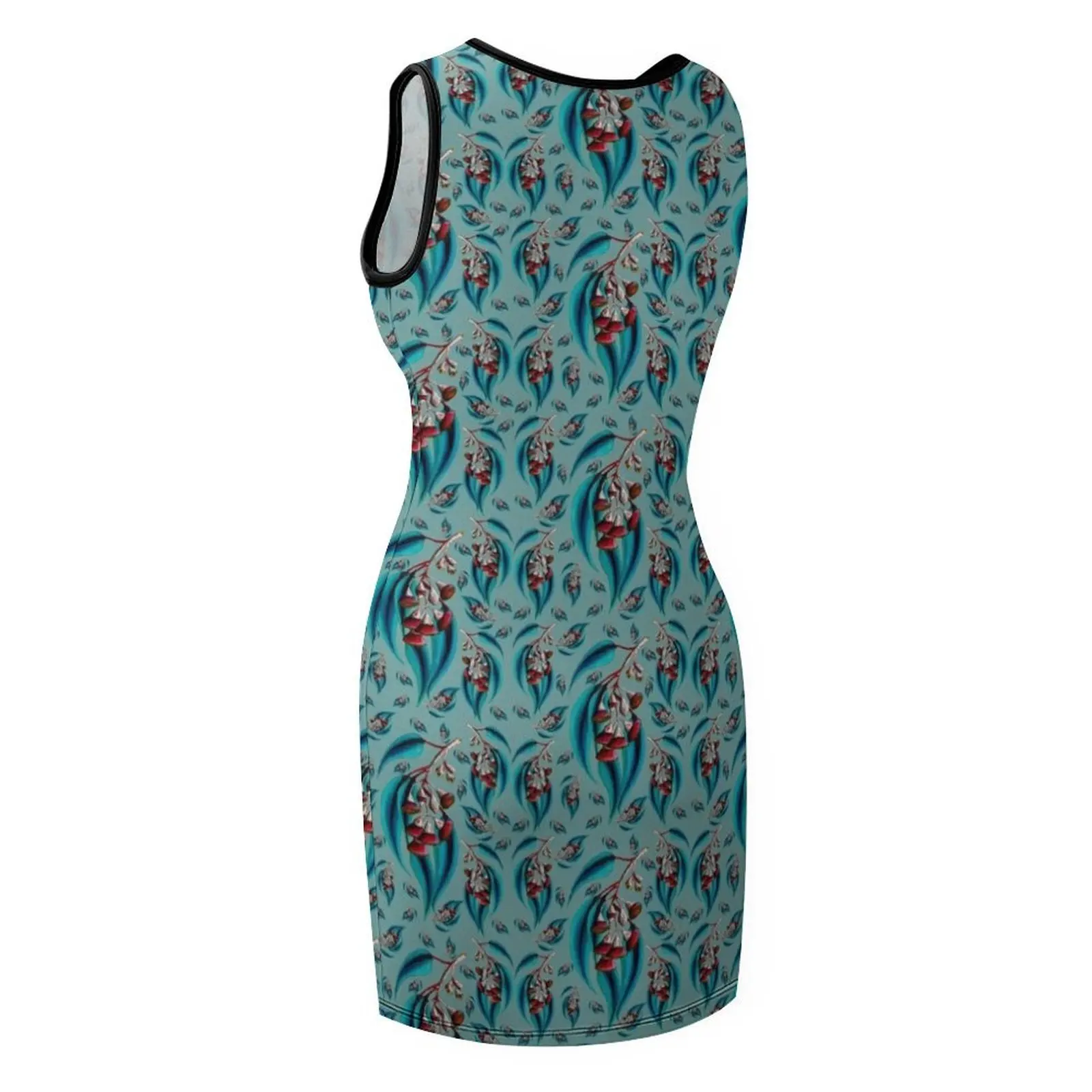 フラワリングガム ノースリーブ サンドレス セクシーなドレス 女性用ドレス バンデージドレス 女性用イブニングドレス 2025