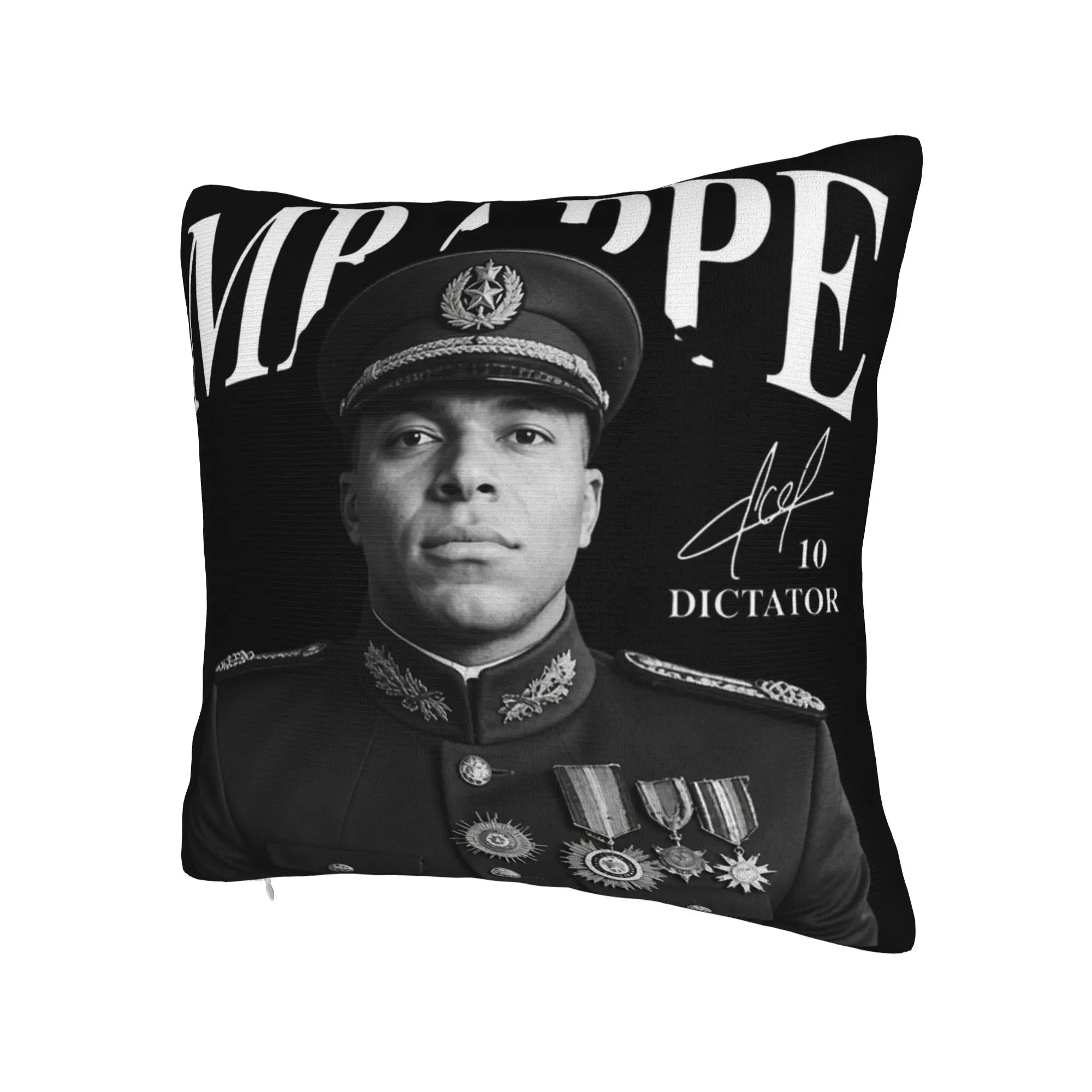 KM Mbappes Dictador Meme Pillow Cover Merchandise Printing Cushion Cover Decoration  Pillow Case Cover Home Multiple Sizes