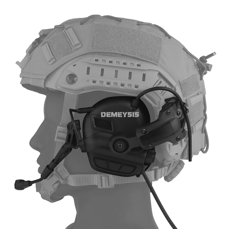 Airsoft Communication Headsets Hearing Protector Noise Reduction Sound Pickup Hunting Tactical Headphone Shooting Earmuffs