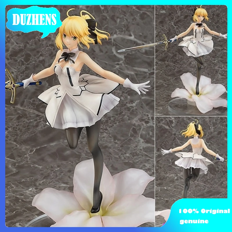 100% Original: Anime Fate FGO Saber Altria Pendragon 28cm PVC Action Figure Anime Figure Model Toys Figure Collection Doll Gift