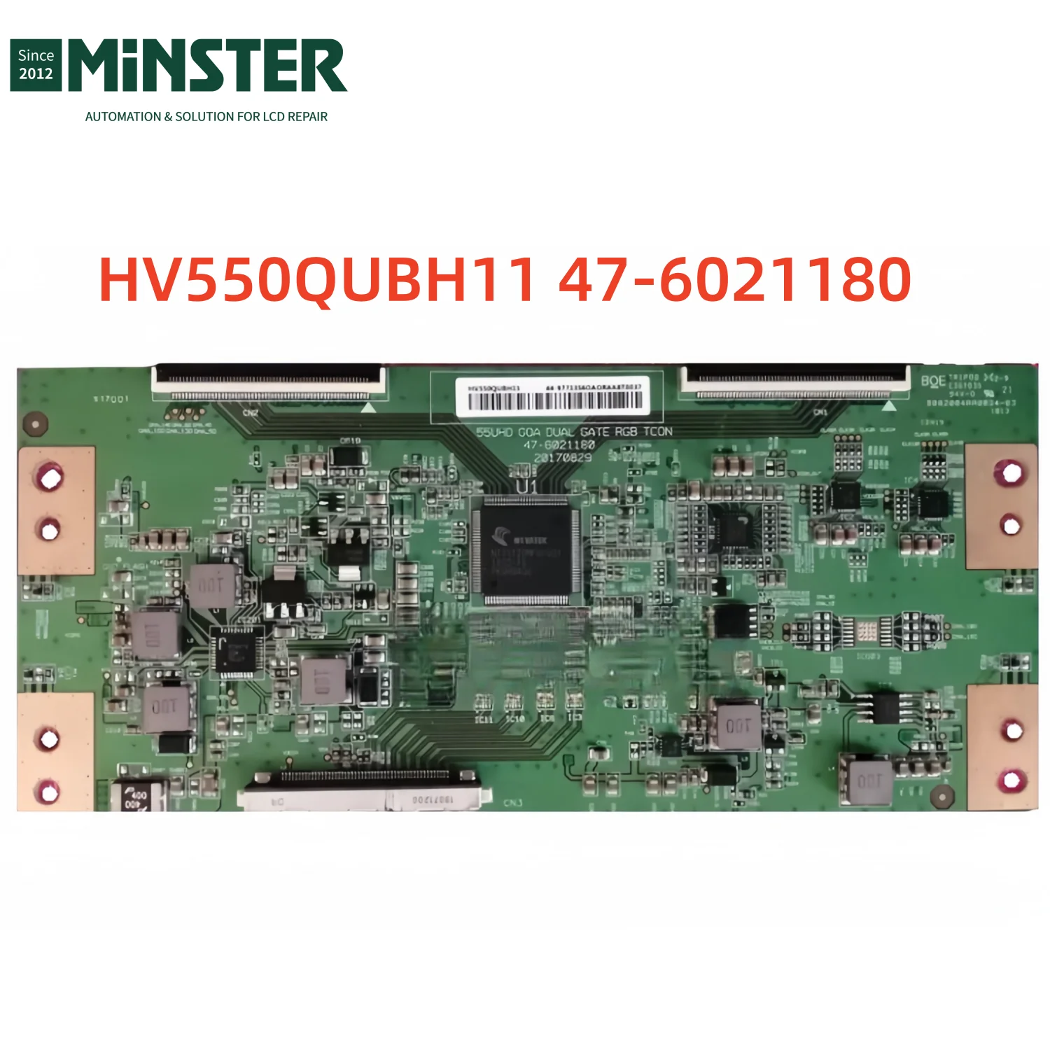 Original HV550QUB-H11 47-6021148 HV55QUB-H11 47-6021180 Tcon Board Logic board Card Plate for BOE Led Lcd Tv Screen Panel Repair