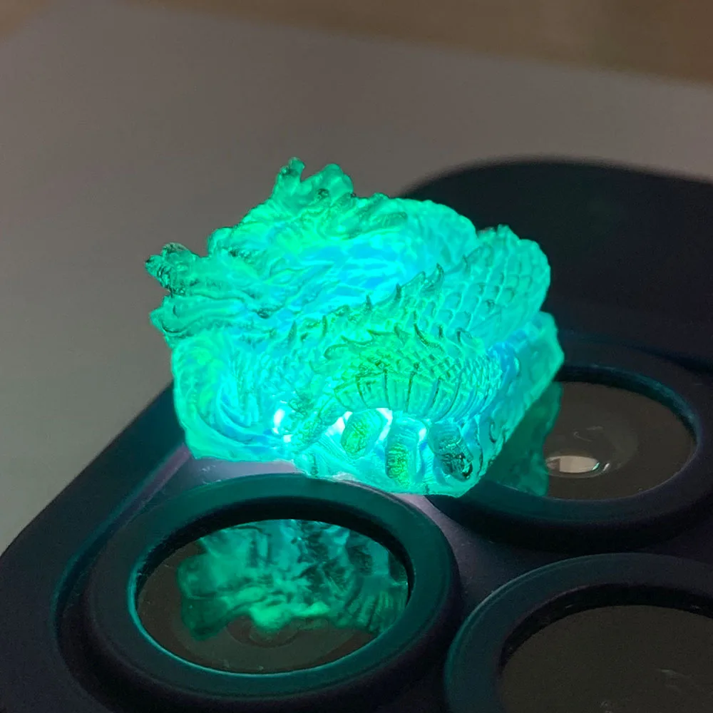 

Пользовательские колпачки Dragon Keycap Персональные мастерские колпачки для механических клавиатур колпачки 1U 1,75U колпачки для клавиш OEM с подсветкой золотисто-зеленый игровой колпачок