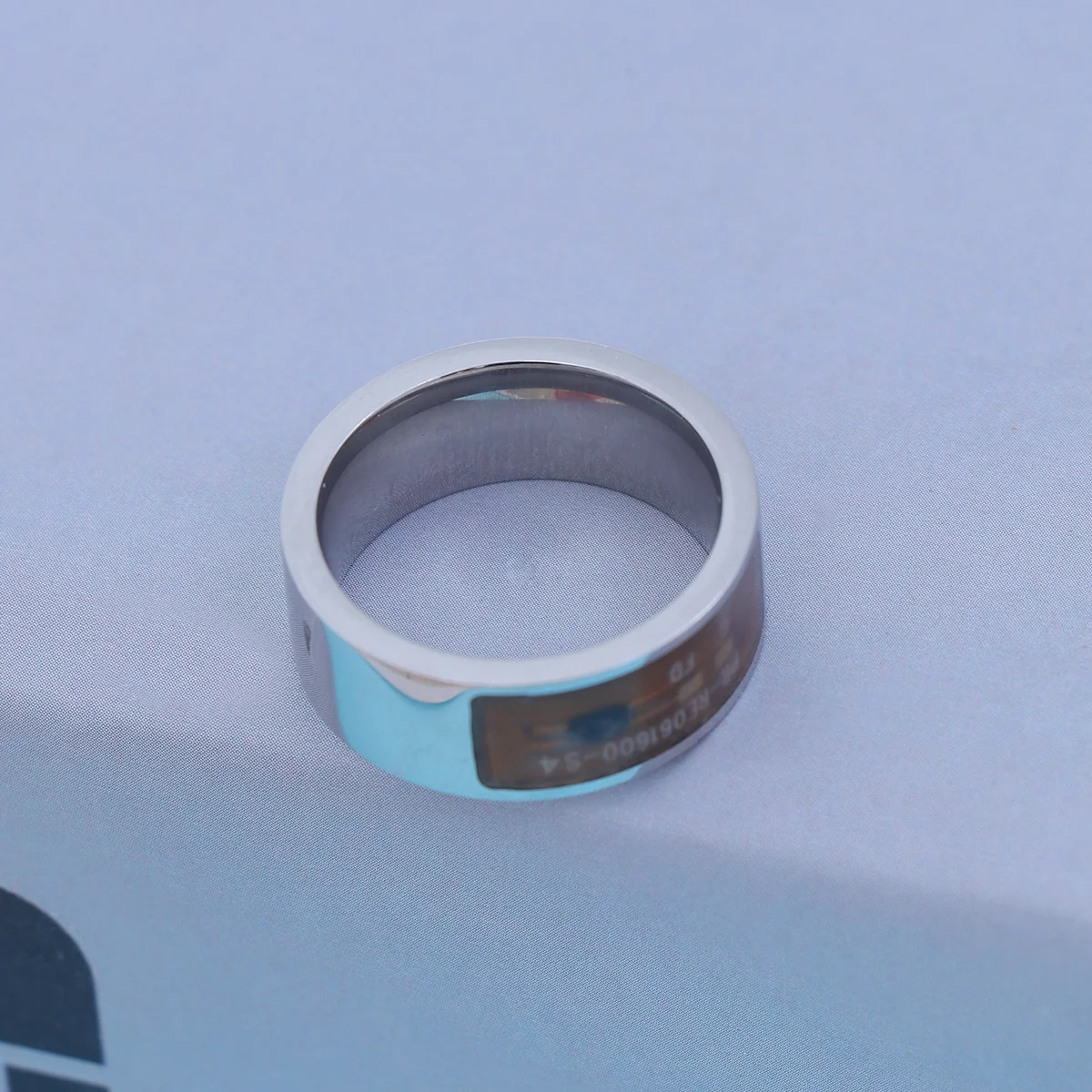 NFC 스마트 링 8mm 투명 다기능 디지털 링 앱 잠금 해제 정보 공유 프라이버시 보호 휴대폰용