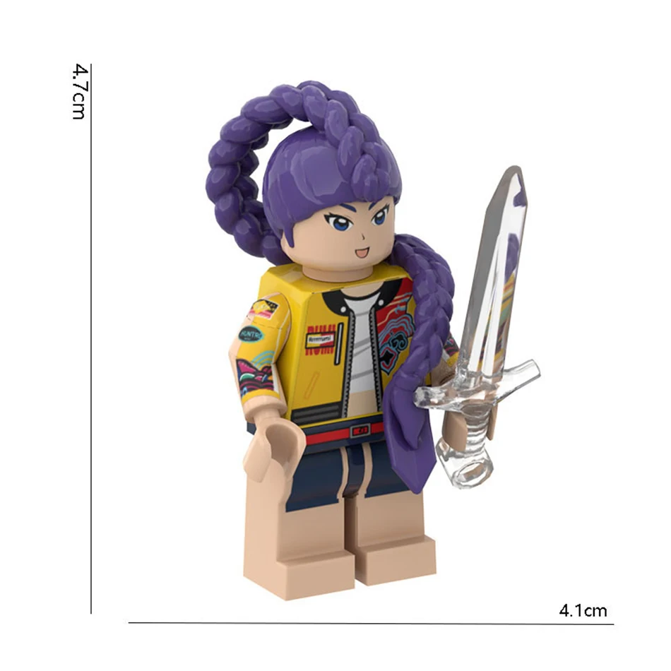 Nieuwe Monster Hunt mannen Team Rumizazoi Assembleert Bouwstenen Handgemaakte Koreaanse mannen Team Mantel Bouwstenen Speelgoed