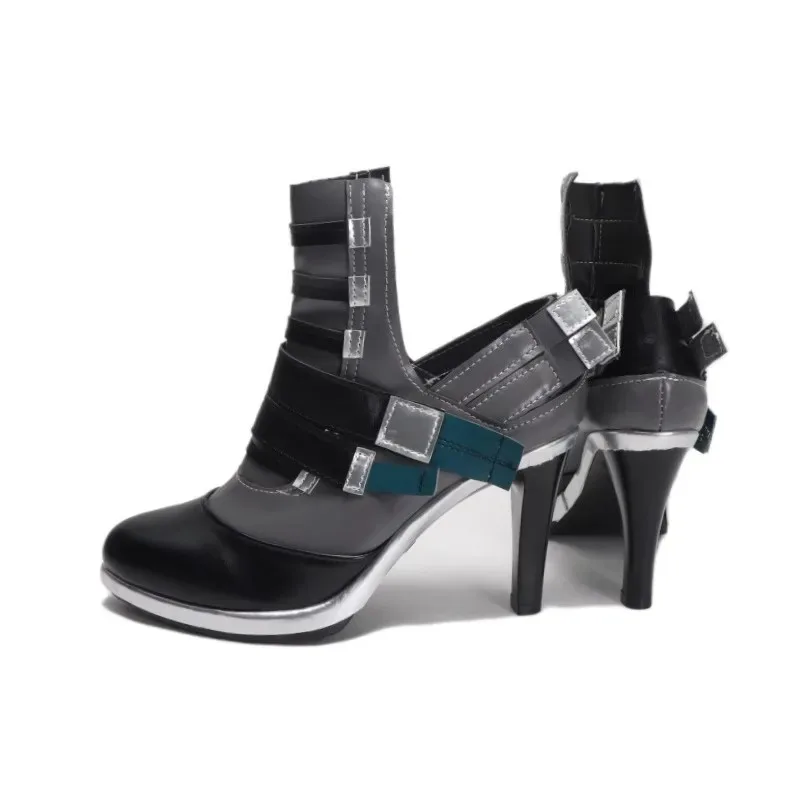 

Game Zenless Zone Zero Tsukishiro Yanagi Cosplay Shoes Boots Anime Chinese Style Halloween Party Costume Props for Men Women FDF