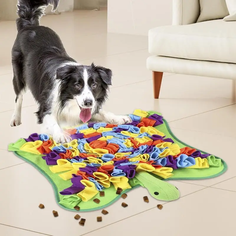 Dog Sniffing Pad Puzzle Slow Feeder Dog Foraging Mats Enrichment Toys That Encourage Natural Foraging Skills For Dogs & Puppies