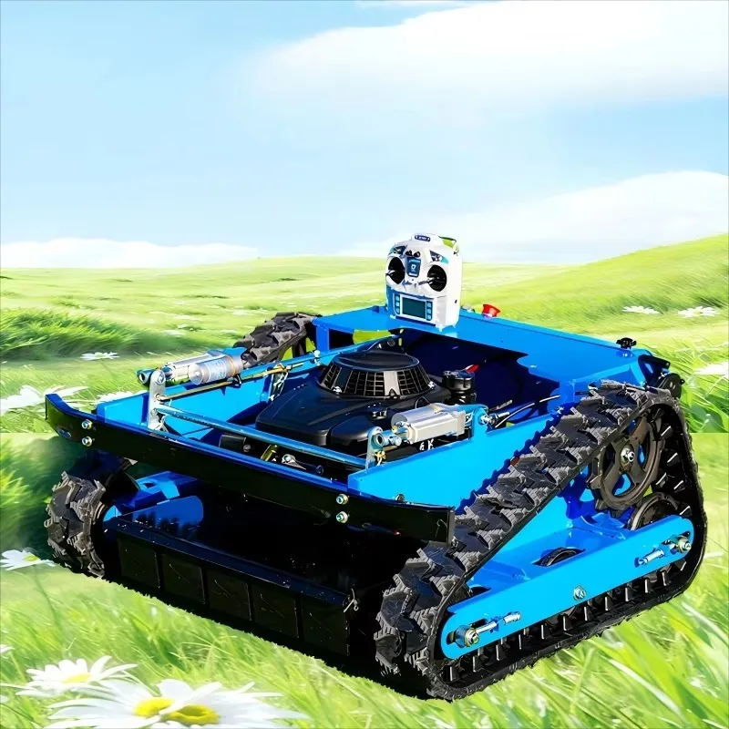 

Сверхмощная дистанционная газонокосилка и гусеничная газонокосилка для опасных или несъемных зон