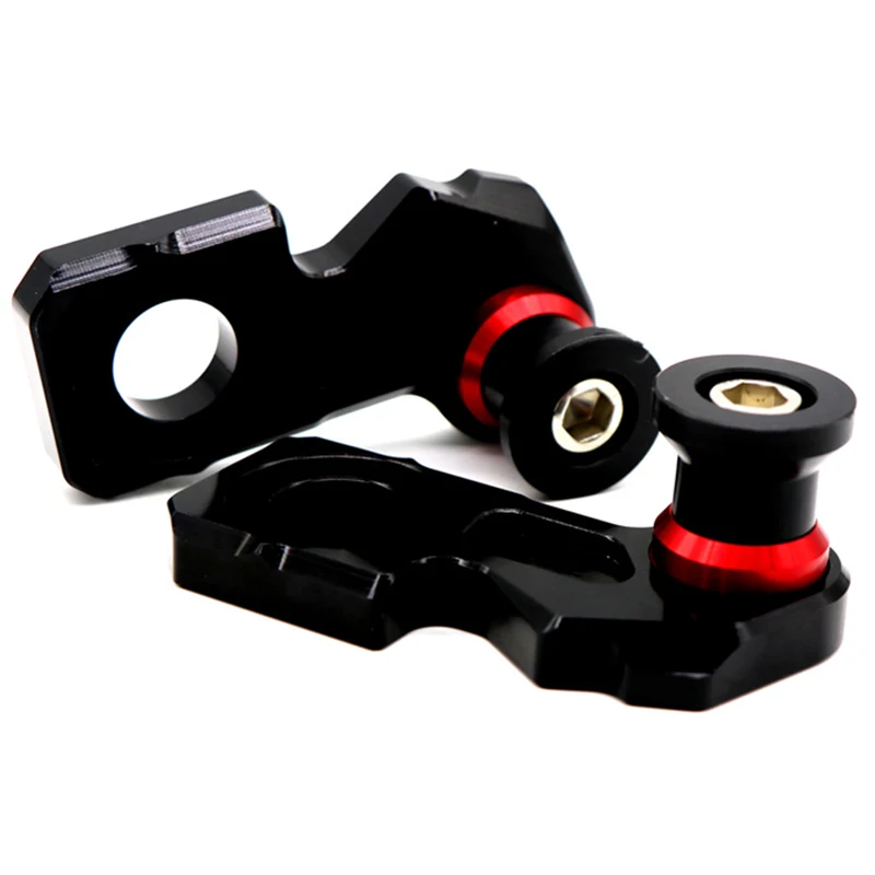 Motorcycle CNC Aluminum Chain Adjuster Block Rear Swingarm Spools For Honda CB650F CBR650F 2014-2019 CB650R 2019