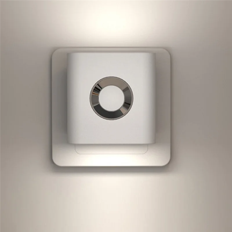 Luz con sensor de cuerpo humano, luz que se vuelve cuando deja, luz de noche para dormitorio, gabinete, luz nocturna para dormir